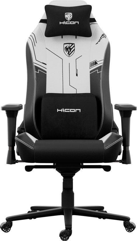 HICON Apex EagleBlaze Gamestoel Ergonomisch Wit - Gamestoel - €199,99