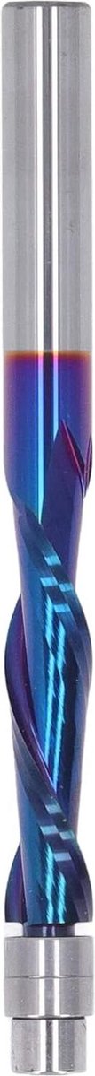 Houtbewerkingsfrees Bit - Precisie Frees - Meubelranden Maken - Gehard Metaal - 1/4 Inch Schacht - Zilverkleurig