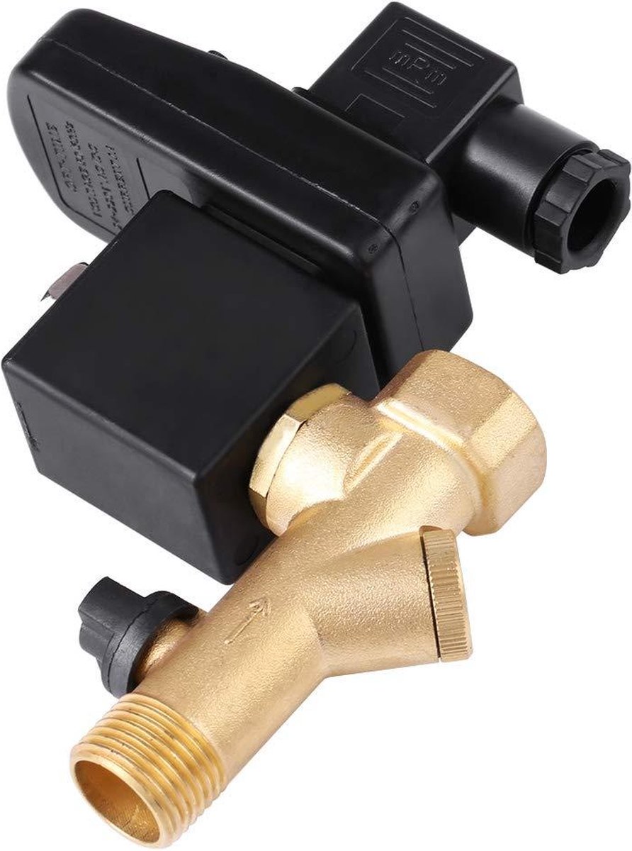G1/2 DN15 230V Automatische Getimede Watertank Elektronische Getimede Aftapkraan Voor Luchtcompressor Condensat