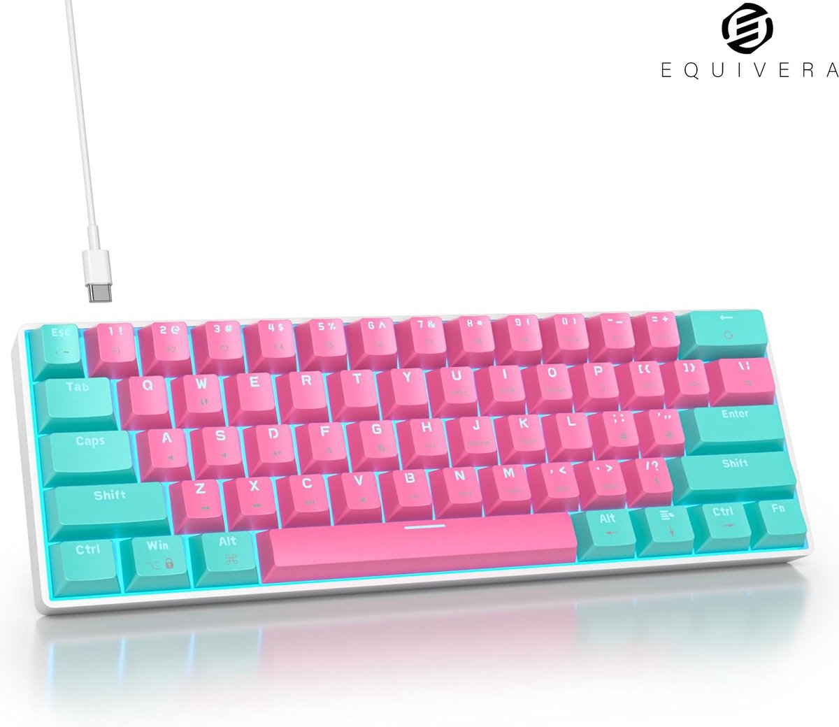 Equivera Mechanisch Toetsenbord - Gaming Toetsenbord - Mechanical Keyboard - Mechanische Toetsenbord