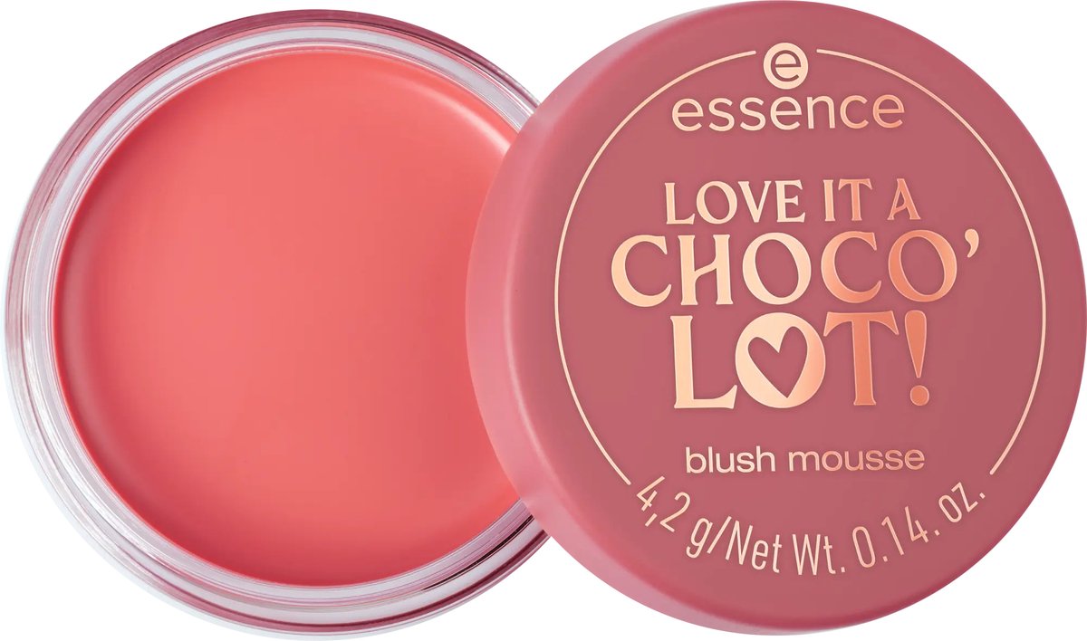 Essence Blush Love It A Choco' Lot! Mousse 01 A Chocoholic's Dream! 4,2g
