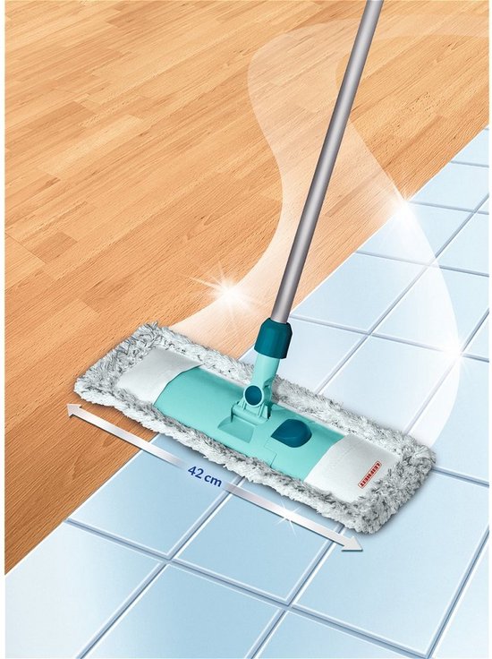 Leifheit Classic XL Vloerwisser - met microvezeldoek - 42 cm wisbreedte