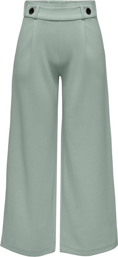 JDY JDYGEGGO LIFE NEW LONG PANT JRS NOOS Dames Broeken - Chinois Green Black Buttons