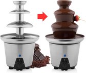 ApexArte® Chocoladefontein - Chocoladefondue - Zilver