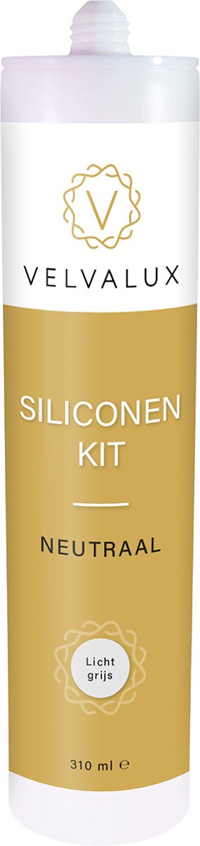Velvalux Siliconenkit - Lichtgrijs - 310ml