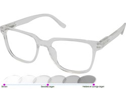 Leesbril Vista Bonita Cubo Photochromic-Transparant-+2.00
