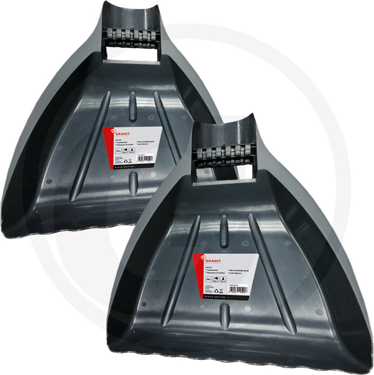 GRANIT BLACK EDITION - Bladgrijper - handgrijper - 2 stuks