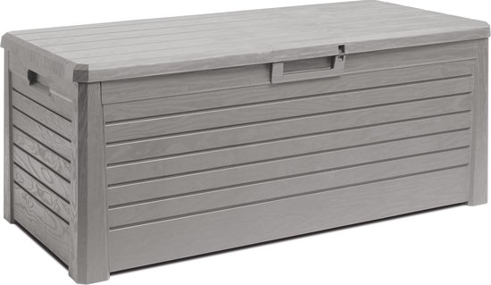 Toomax Florida opbergbox - 550L - grijs - weer- en vorstbestendig - zeer geschikt als kussenbox voor in de tuin