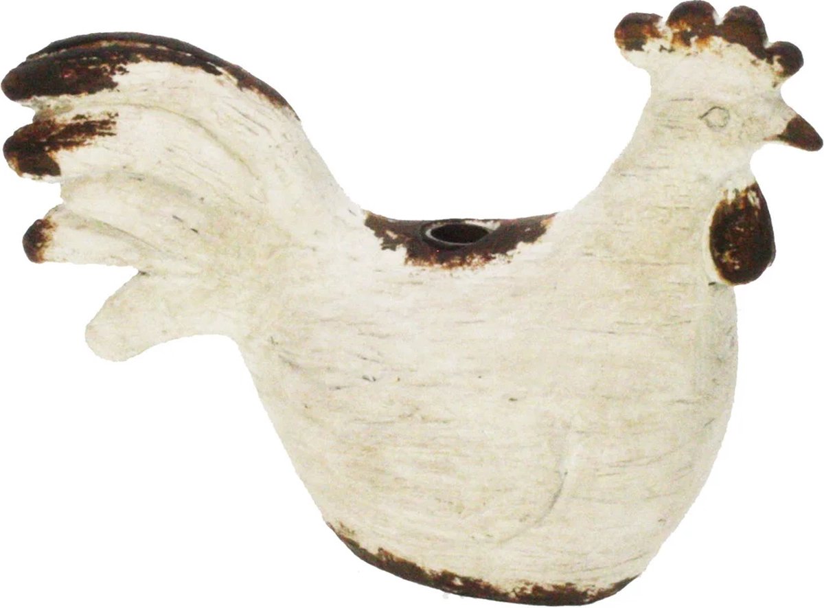 Kandelaar Kip, 17x6x12 cm
