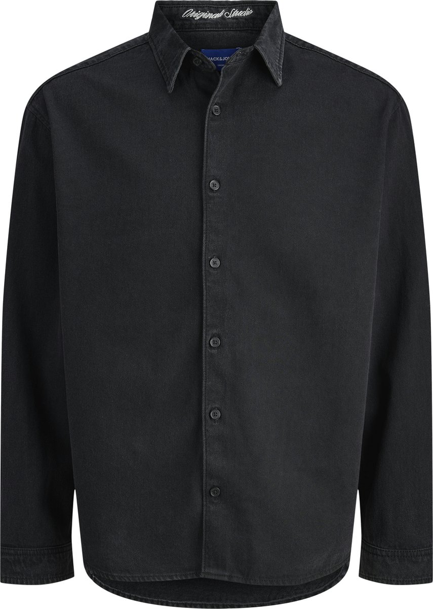 JACK&JONES - JORNORREBRO DENIM SHIRT LS SN - Heren - Overhemden