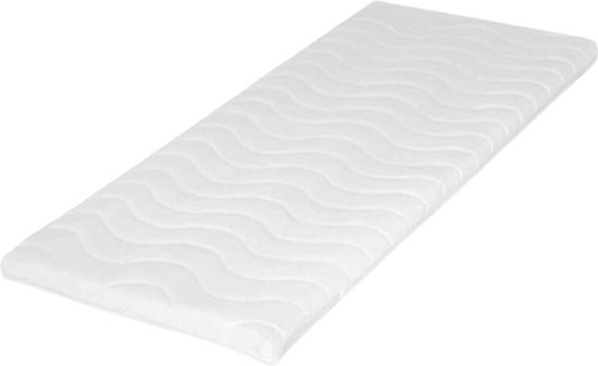 Topper – 90x200 – koudschuim – premium tijk – bed topper - 5 cm hoog - Gemiddeld