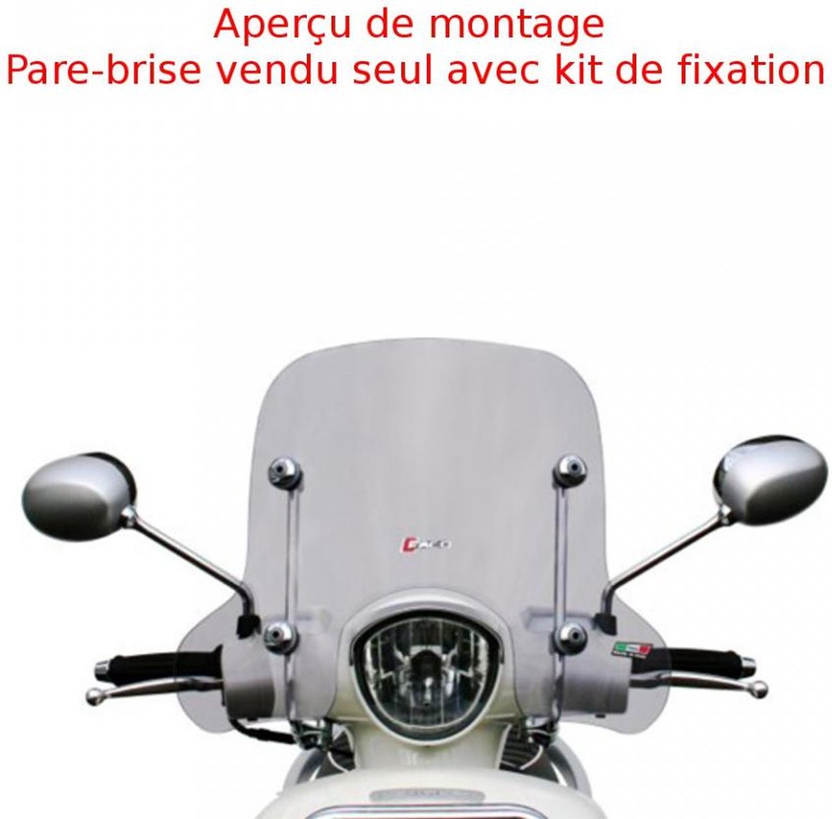 Pare brise Faco pour Scooter Peugeot 150 Django Après 2015 Neuf