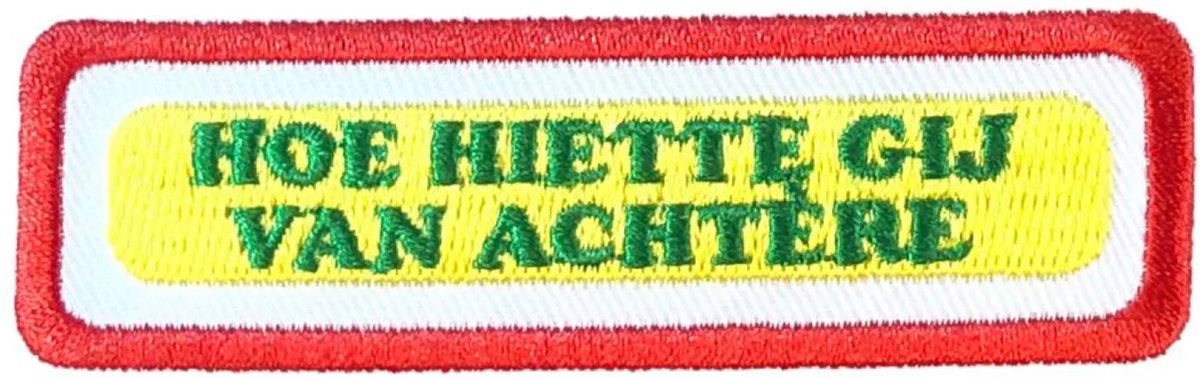 Oeteldonk embleem - Oeteldonkse uitspraken - Van achtère