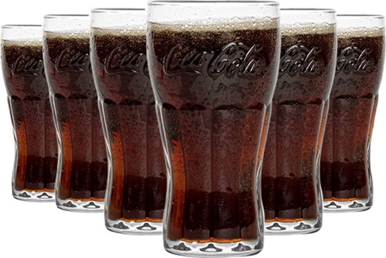 Set de verres Coca-Cola 'Contour Glass' 6x20cl