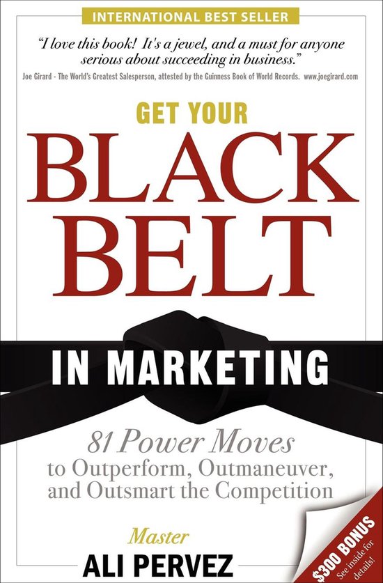Get Your Black Belt in Marketing - cover