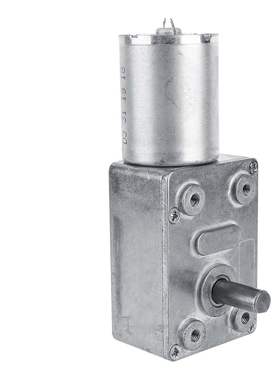 Elektrische Aandrijfmotor, Omkeerbare Wormwielreductor Met Hoog Koppel Dc 12v Reductiemotor Cwccw Voor Ramen Een Deuropener Miniatuurlier 40 Rpm1pcssilv Elektrische Aandrijfmotor, Omkeerbare Wormwielreductor Met Hoog Koppel Dc 12v Reductiemotor Cwccw Voor Ramen Een Deuropener Miniatuurlier 40 Rpm1pcssilv