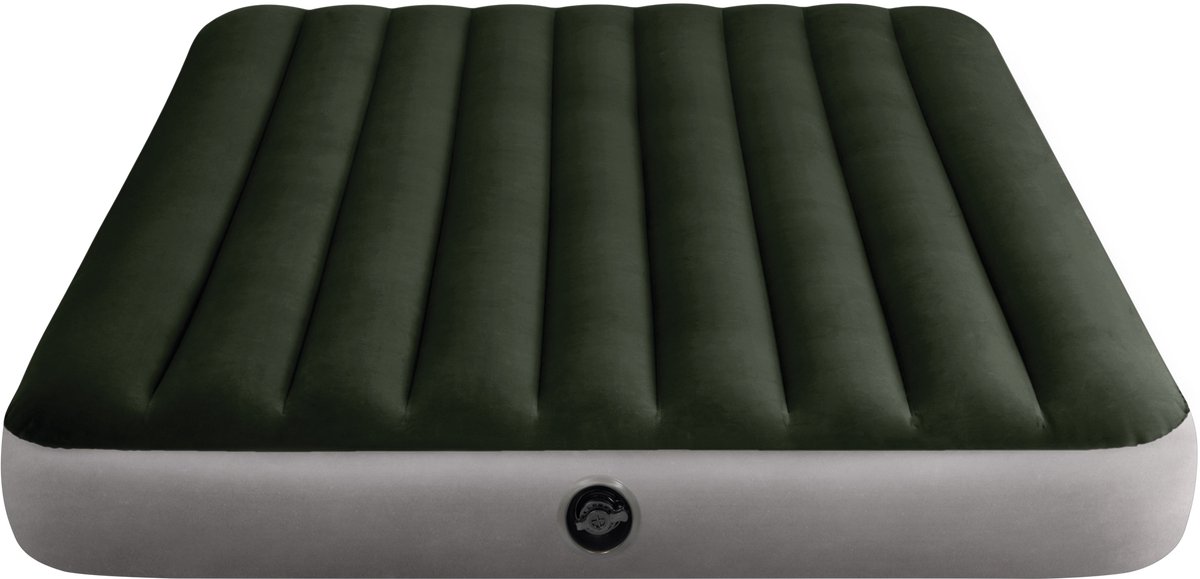 Intex luchtbed 152 x 203 x 25 cm vinyl groen