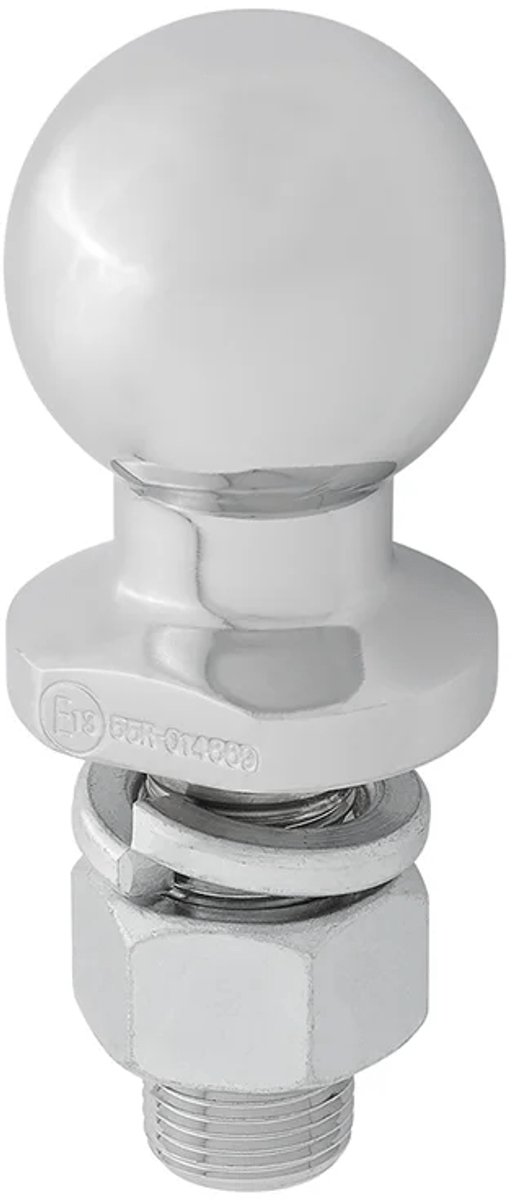 VCTparts® Trekhaakkogel Recht M22 x 50mm E-gekeurd D981/S200 Schroefkogel Trekhaak Kogelstang