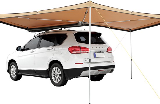 Luifel voor caravan nodig? Te Velde luifel Regenboog 240 cm. diep. - Te Velde