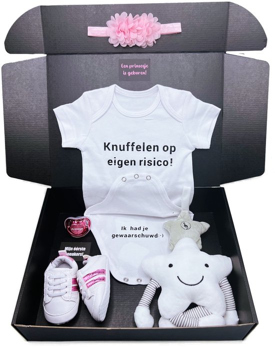 Kraamcadeau meisje met romper en muziekmobiel - kan ook rechtstreeks worden verstuurd van BamBam — afbeelding 3