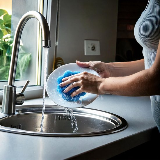 Goedkope 2-Zijdig Niet-Metaal Schrobben Krasvrij Afwassen Keuken Tool Scrub Spons Schotel Cleaner Scrubber kopen - gratis levering, eerlijke reviews met foto's Goedkope 2-Zijdig Niet-Metaal Schrobben Krasvrij Afwassen Keuken Tool Scrub Spons Schotel Cleaner Scrubber kopen - gratis levering, eerlijke reviews met foto's