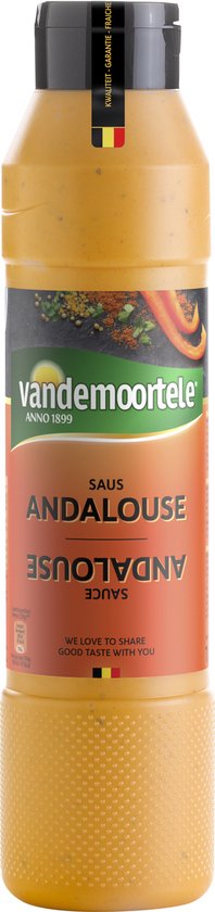 Vandemoortele Sauce Andalouse 1L - Sauce Andalouse - Andalouse sobe - Vlemincks since 1887