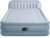 Intex Plush Headboard Luchtbed met ingebouwde pomp - 236 x 152 x 46 cm