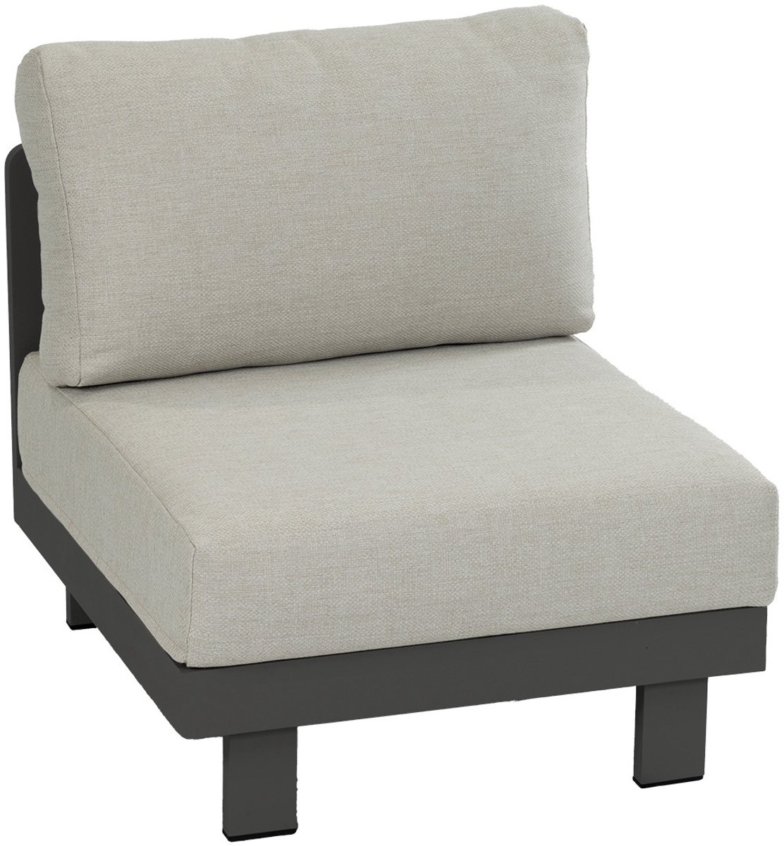 Middenelement Tulum | Black & Beige