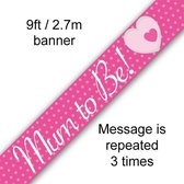 Oaktree - Banner Mum to Be Pink
