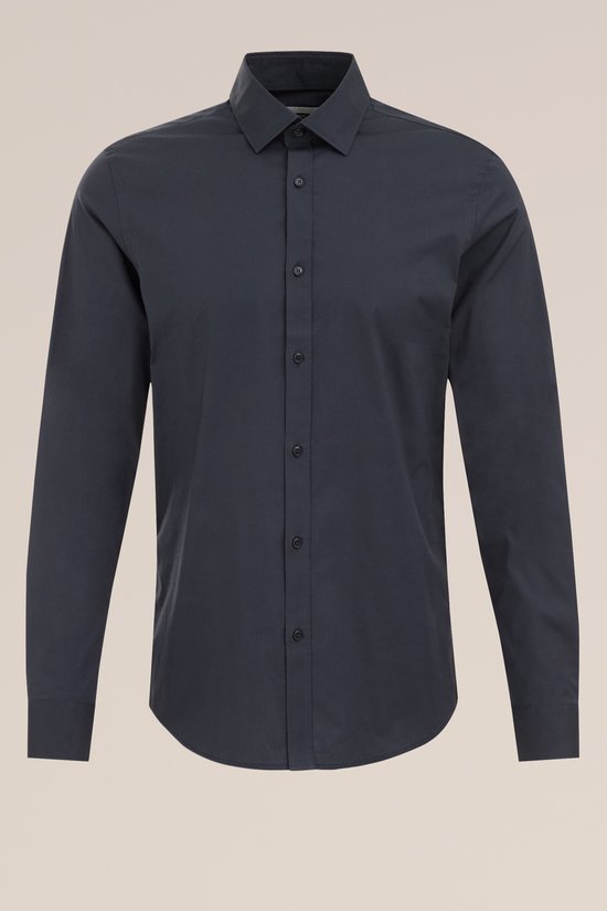 WE Fashion Heren Anti-odour tall fit overhemd met stretch