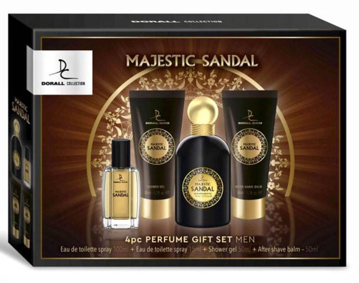 Goedkoopste Dorall geschenkset Giftset Majestic Sandal 105mledt sh Body