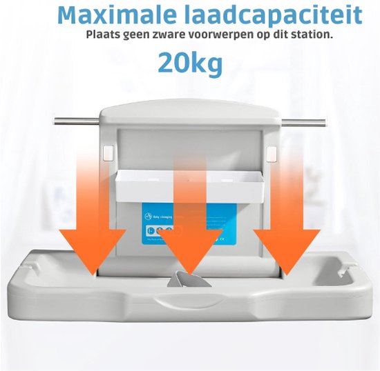 Babyverschoontafel, opvouwbare commode, mobiele commode met aankleedkussen, veiligheidsgordel en opbergvakken (B,79 * 55.5 * 96cm/zwart-wit, geen wielen Babyverschoontafel, opvouwbare commode, mobiele commode met aankleedkussen, veiligheidsgordel en opbergvakken (B,79 * 55.5 * 96cm/zwart-wit, geen wielen