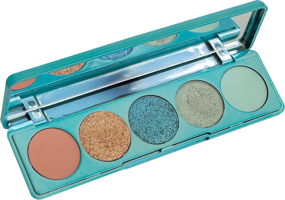 Cent Pur Cent La Palette d'Azur - Oogschaduwpalet - Rijk gepigmenteerd - Mat & Glazend
