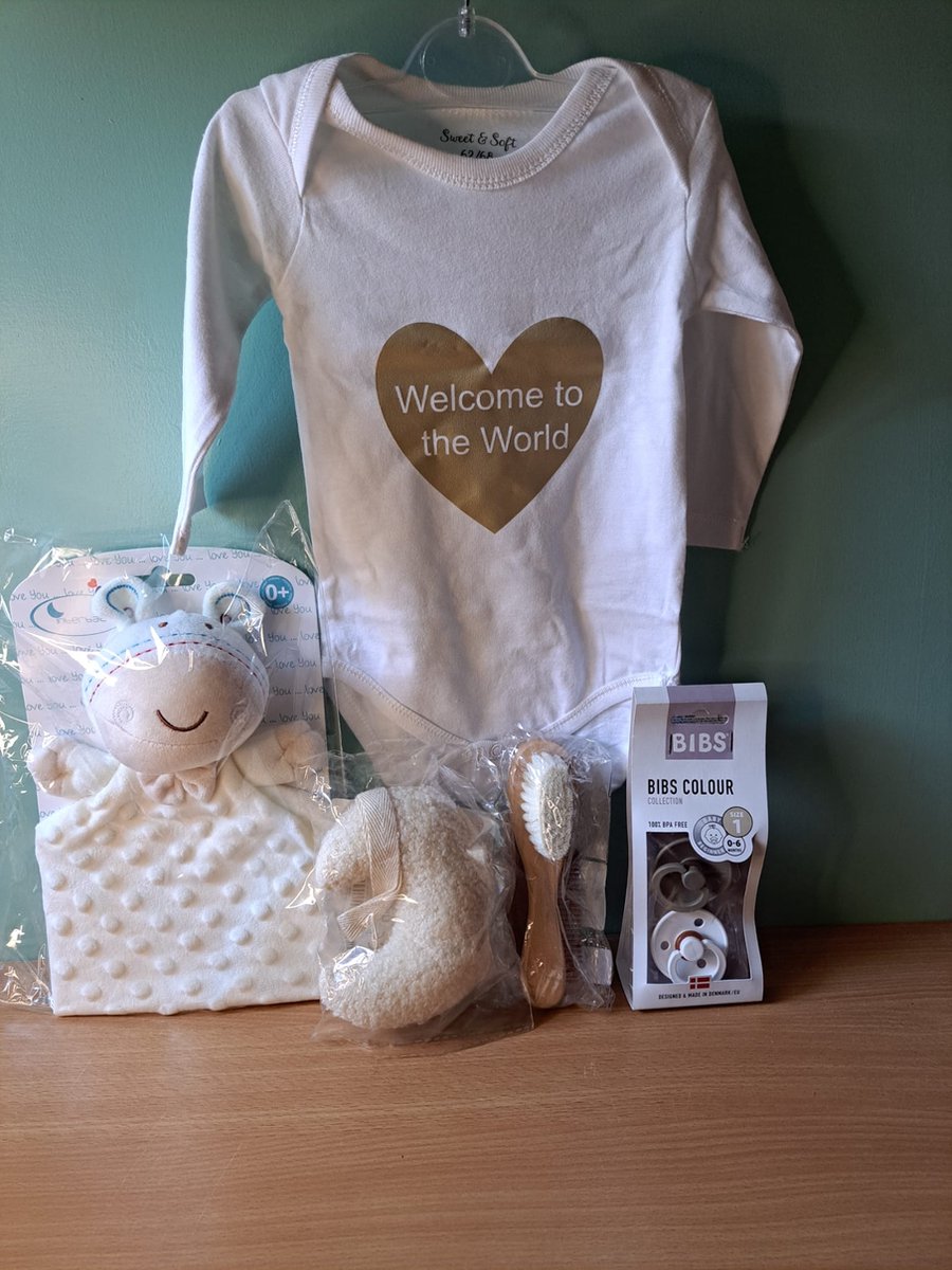 babyshower geschenkset basis