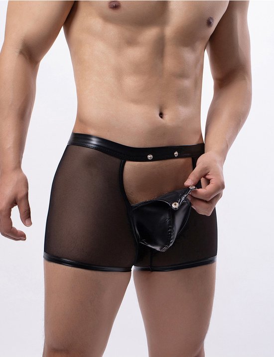 Maeau Sissy Lingerie Mannen Doorzichtige Crossdresser Sissy Kleding Sexy Heren Sissy Kleding Hoogwaardige Heren Sexy Lingerie Set Zwart Sexy Gay Ondergoed met BH (Kousen) S-2XL (3XL), A1 Roze, XXL