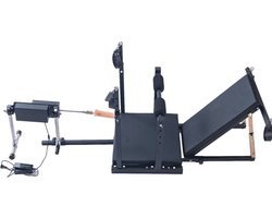 De Bevrijdende Squirt bondagemeubel met sexmachine - BDSM meubel- stille krachtige sexmachine - sexmachine met afstandsbediening - kinky - bondageset