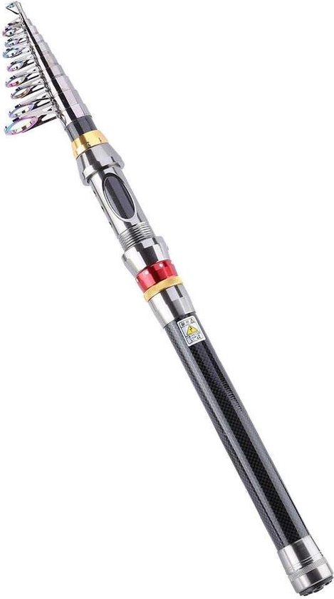 Telescopische vlieg hengel, vlieg hengel, draagbare koolstofvezel