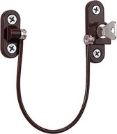 Nifkos Raamslot - Veiligheidsslot - Kinderslot Raam Slot - Raambeveiliging Kind - Raambegrenzer - Window Lock - 1 stuk - zwart