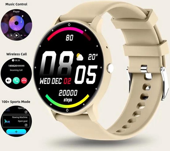 Nouvelle montre intelligente BT Call Watch Star AMOLED Inteligente GPS étanche 1ATM Sport plein air Fitness