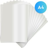 Lamineerhoezen A4 - 10 Stuks - Lamineerfolie A4 - Plastificeer Folie A4 - Lamineren - Lamineerapparaat A4 - Kantoor - Fichero