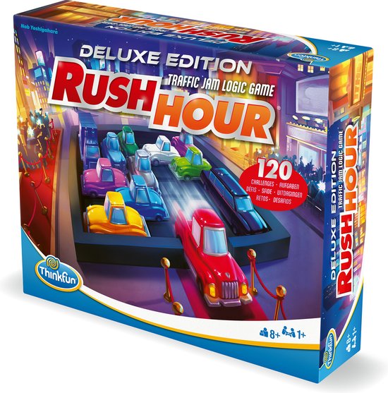 Ravensburger Rush Hour Deluxe - Puzzelspel voor kinderen en volwassenen.
