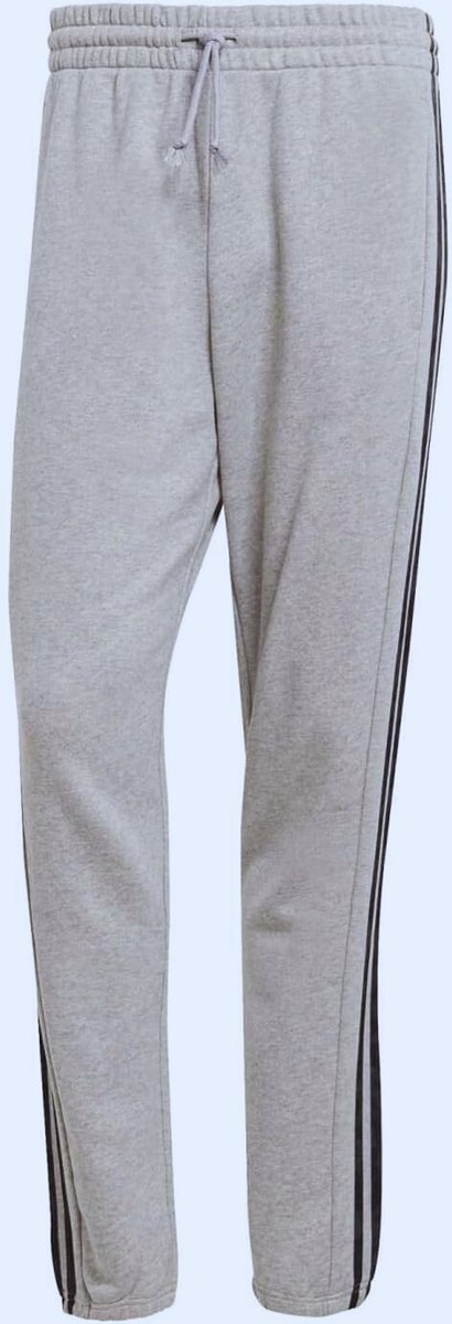 Essentials French Terry Heren Joggingbroek Met Tapered Pas En Elastische Boord - 3-Stripes