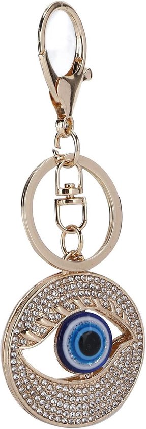 Hamsa Hand Boze Oog Sleutelhanger