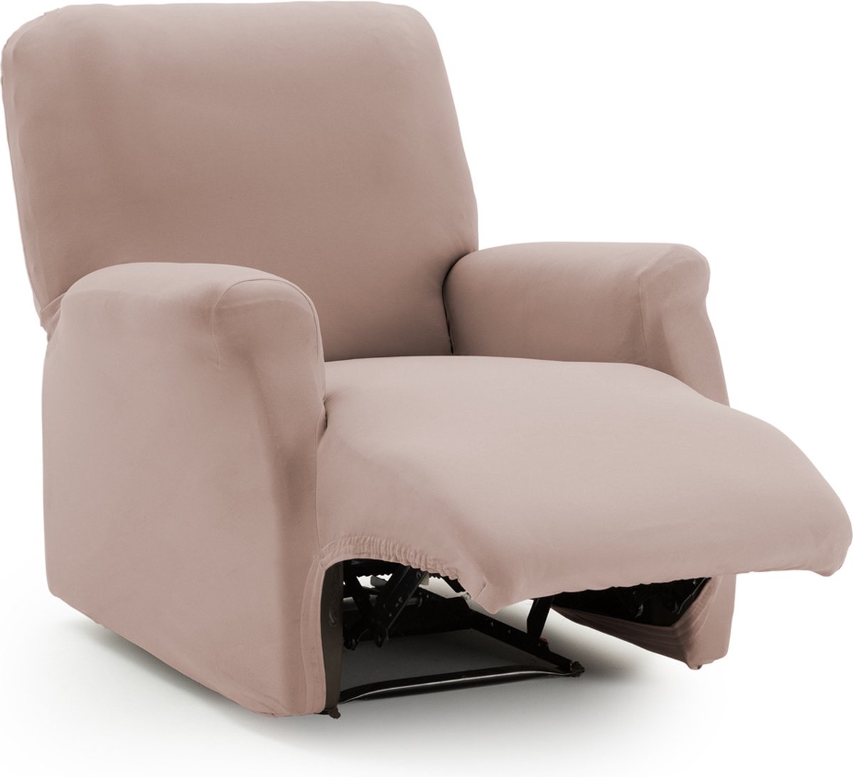 Belmarti Relaxfauteuilhoes Anza 60cm tot 80cm breed - Linnen - Zachte, luxe stretchstof vormt moeiteloos naar je fauteuil - Premium kwaliteit