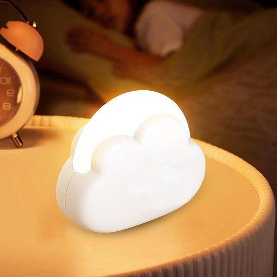 LED Nachtlamp Opblaadbaar - Nachtlampje - Leeslamp - Sfeerlamp LED Nachtlamp Opblaadbaar - Nachtlampje - Leeslamp - Sfeerlamp