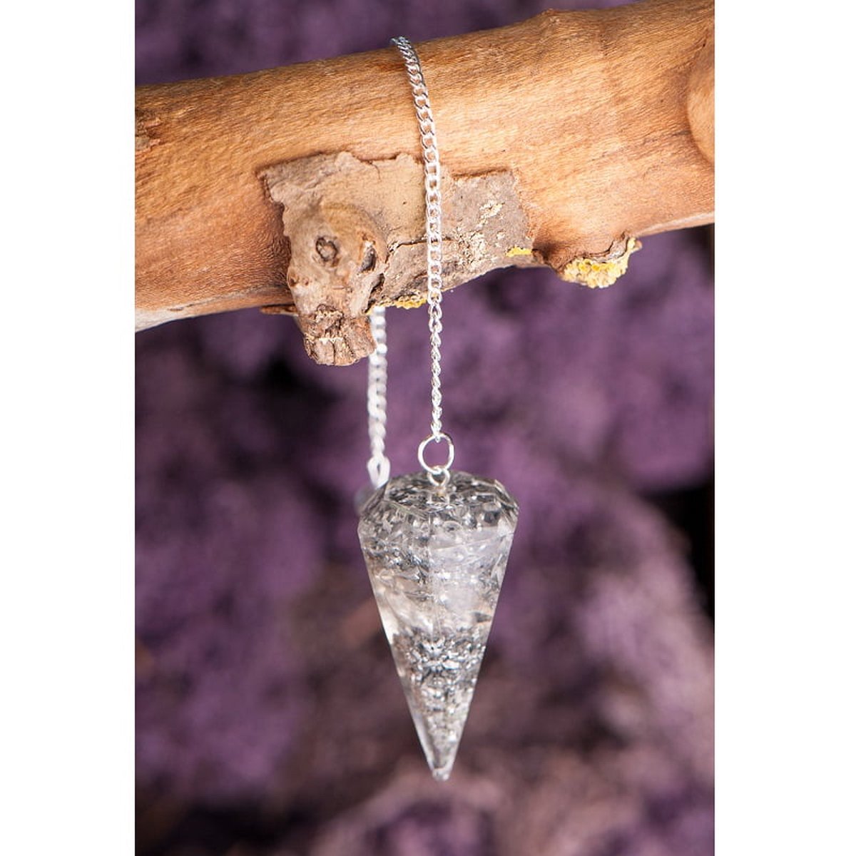 Pendel orgone bergkristal
