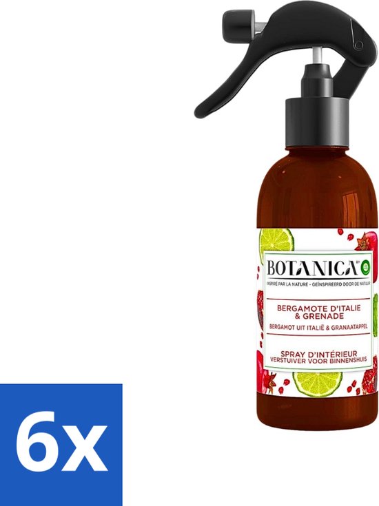 Botanica by Air Wick geurolieclacon – geur: eucalyptus & salie – duurzaam geproduceerd met natuurlijke ingrediënten – 7 x navulling voor geurolie
