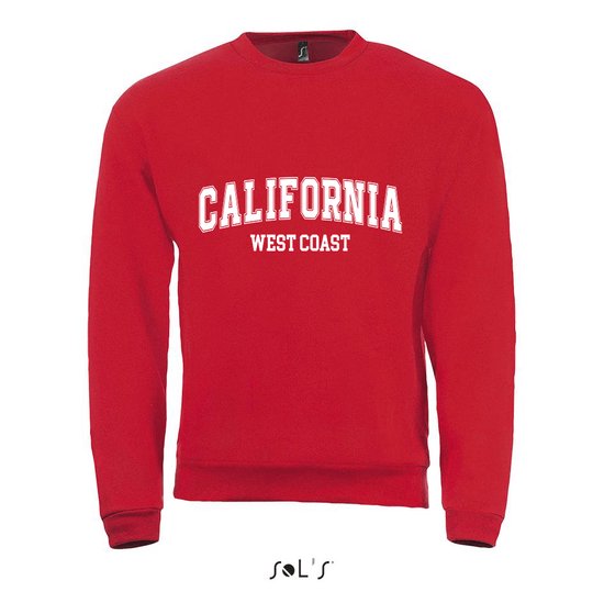 Sweat-shirt 2-185 California Westcoast (copie) - Rouge, M