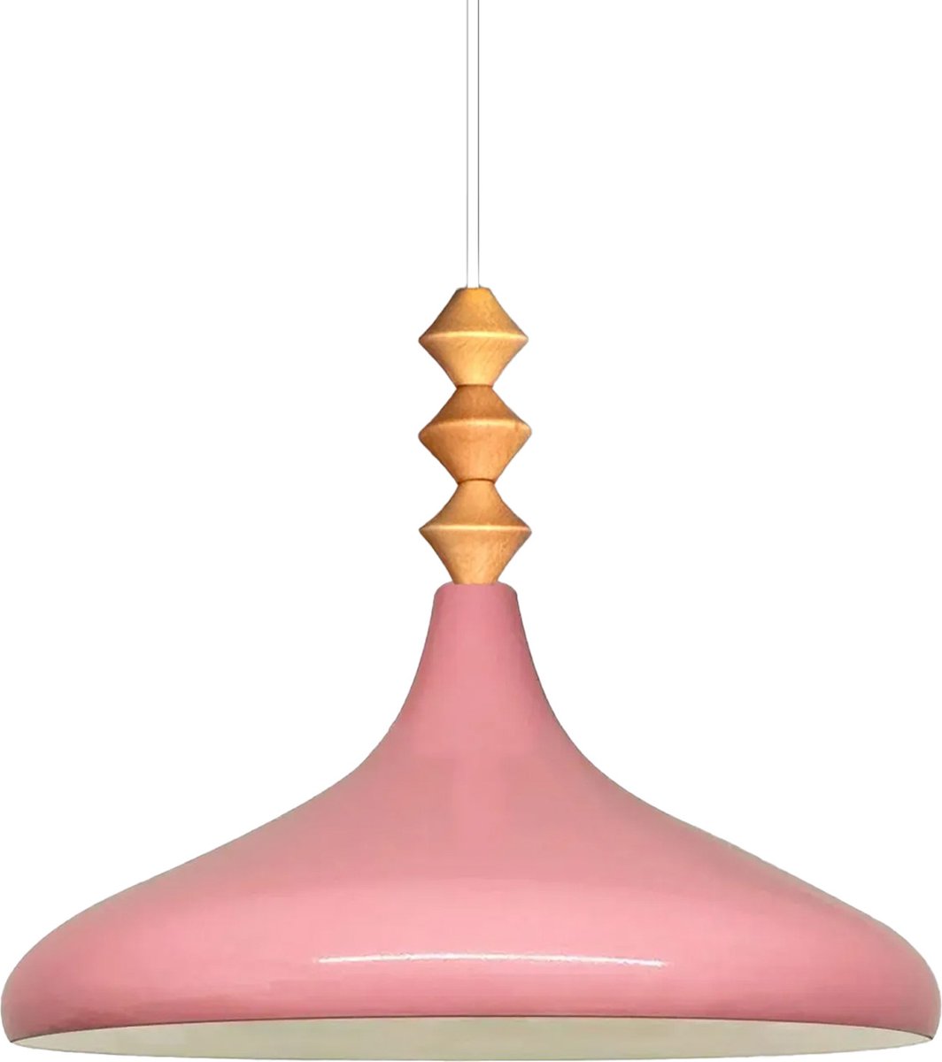 Bamyum Hanglamp E27 Metaal Roze Moderne Lamp