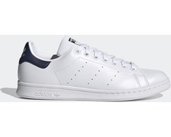 Sneakers Adidas Origineel Stan Smith Wit Blauw - Streetwear - Volwassen